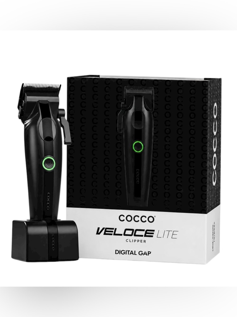 Cocco Veloce Lite Black Hair Clippers